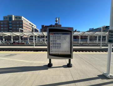DENVER UNION STATION NS SF | TRANSIT SHELTER