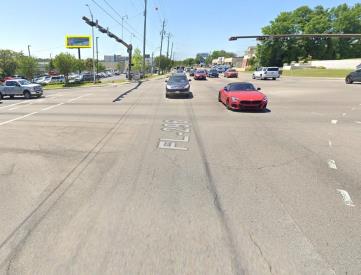 S/S Bayou Blvd @ 9th Ave Tri-Vision (Rigid) F/E
