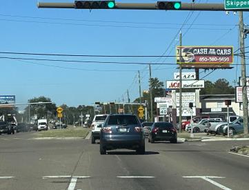 N/S Racetrack Rd E/O Washington St F/W