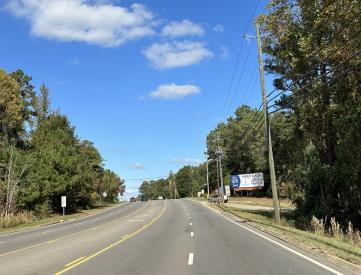E/S Hwy 21 N/O Experiment Farm Rd