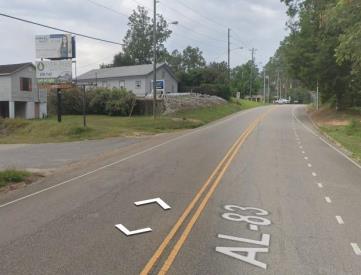 E/S Hwy 83 1st S/O I-65 (Top)