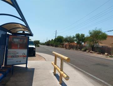 EB Los Reales NS Nogales Hwy (ST#14916)