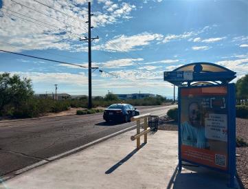 EB Los Reales NS Nogales Hwy (ST#14916)