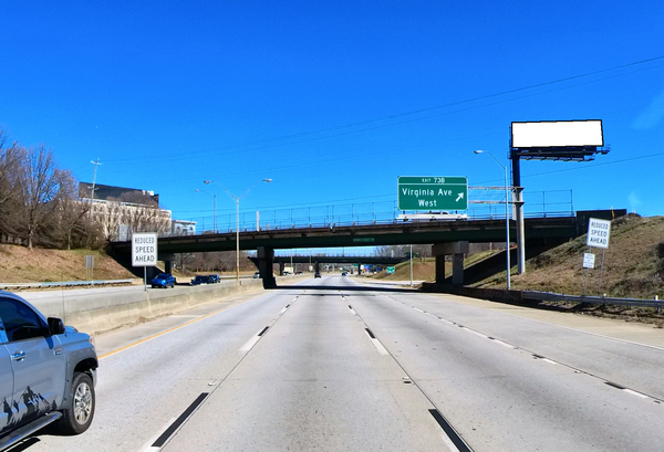 I-85S ES 500ft N/O Virginia F/S - 2