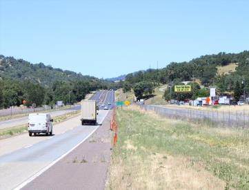 Hwy 101 390' s/o North State St FS