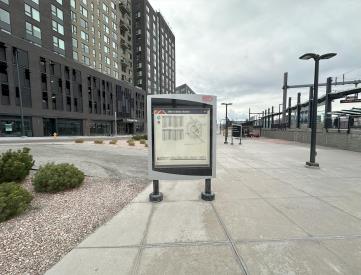 38TH & BLAKE STATION ES SF | TRANSIT SHELTER
