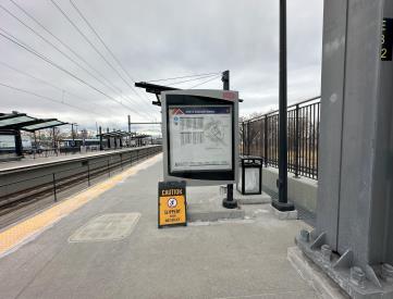 40TH & COLORADO STATION NS SF | TRANSIT SHELTER