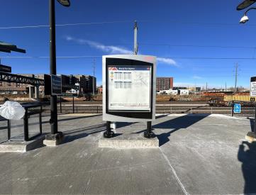 41ST & FOX STATION ES EF | TRANSIT SHELTER