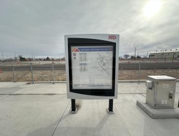 48TH & BRIGHTON STATION NS SF | TRANSIT SHELTER
