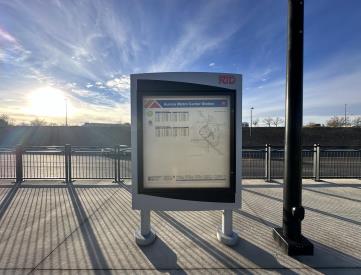 AURORA METRO CENTER STATION WS EF | TRANSIT SHELTER