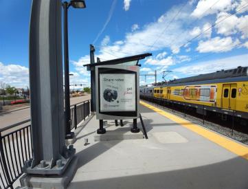 CENTRAL PARK STATION SS SF | TRANSIT SHELTER