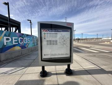 PECOS JUNCTION STATION NS NF | TRANSIT SHELTER