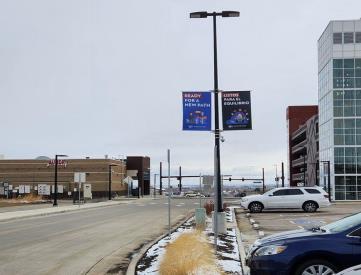 THORNTON CROSSROADS & 104TH STATION | LIGHT POLE BANNER DOMINATION