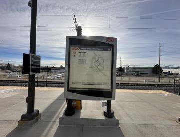 WHEAT RIDGE-WARD STATION NS NF | TRANSIT SHELTER