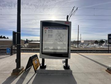 WHEAT RIDGE-WARD STATION NS NF | TRANSIT SHELTER