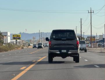 EL HWY 95 50' N/O PINION RD