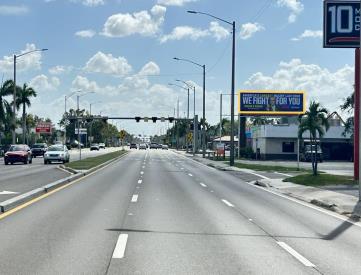 US-41 N/O Coronado Rd. WS/SB