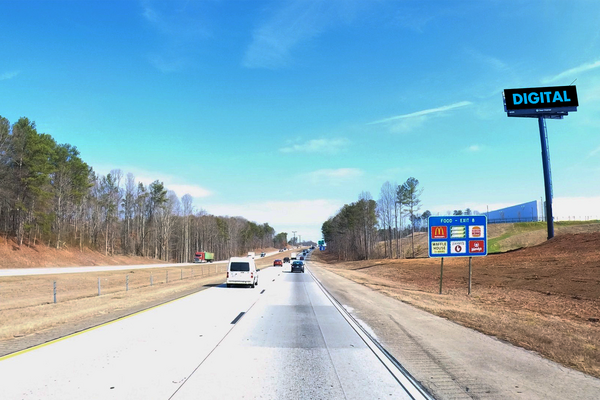 I-985 ES 3mi N/O Hwy. 20 (Exit 4) F/S - 2