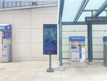 40TH & AIRPORT STATION ES FE | MARKET KIOSK NETWORK SITE B