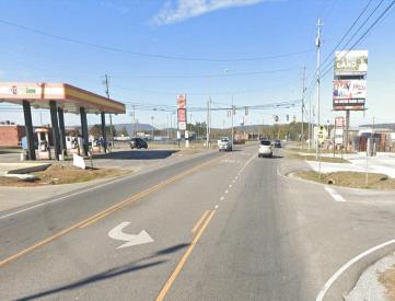 AL 77 N/L 50' E/O BURKE AVE. (TOP)
