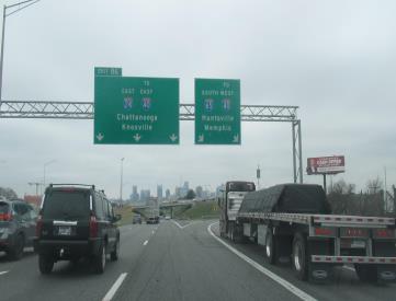 I-65 W/S .8 MILE S/O TRINITY LANE EXIT 87 F/N