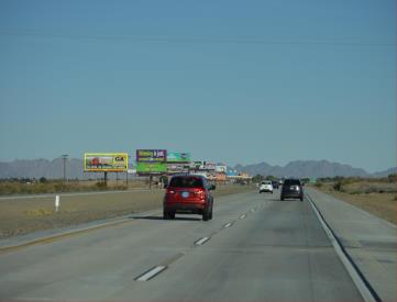 N/S I-8 4000' W/O WINTERHAVEN DR F/W