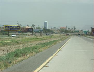 N/S I-8 1500' W/O 4TH AVE EXIT F/W