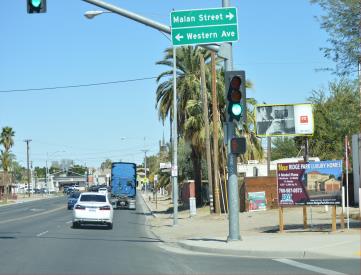 E/S HWY 86 N/O MALAN ST F/S
