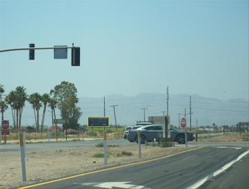 E/S HWY 111 .2MI S/O JCT HWY 86 F/N