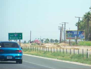 E/S HWY 111 .2MI S/O JCT HWY 86 F/S