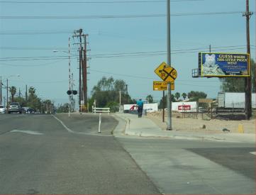 N/S HWY 98 E/O RXR TRACKS F/E