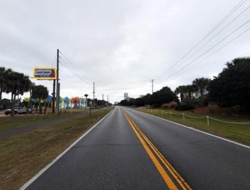 N/S Beach Hwy 98 @ Geronimo Dr F/W