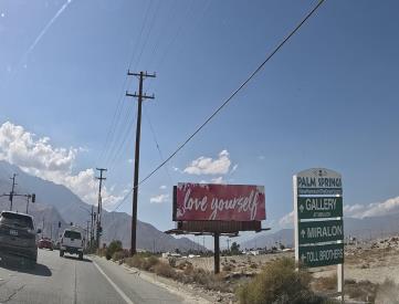 VISTA CHINO RD NL .25 MI E/O GENE AUTRY EF