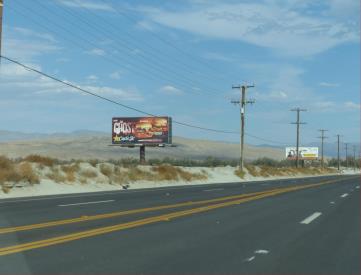 VISTA CHINO RD NL .33 MI E/O GENE AUTRY WF