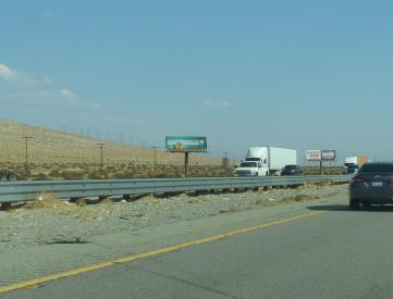 I-10 NL .85 MI W/O DATE PALM DR WF