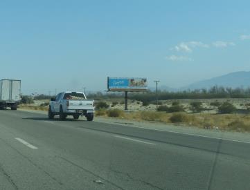 I-10 SL .67 MI W/O DATE PALM DR WF