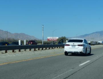 I-10 SL .28 MI W/O DATE PALM DR EF