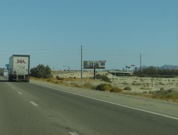I-10 SL .28 MI W/O DATE PALM DR WF