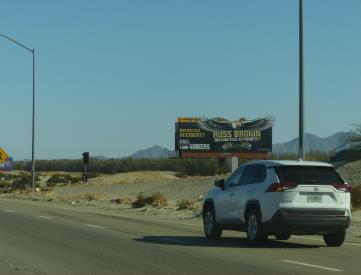 I-10 SL 3.7 MI W/O BOB HOPE WF