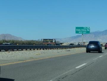 I-10 SL 3.3 MI W/O BOB HOPE  EF