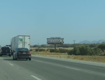 I-10 SL 2.5 MI W/O BOB HOPE WF