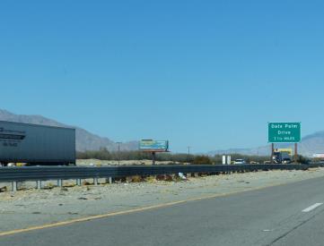 I-10 SL 2.1 MI W/O BOB HOPE EF