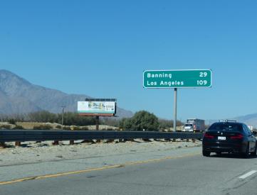 I-10 SL .9 MI W/O BOB HOPE EF