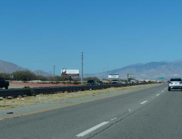 I-10 SL .7 MI W/O BOB HOPE EF