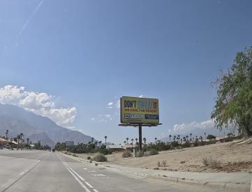 VISTA CHINO RD NL .13 MI W/O DATE PALM EF