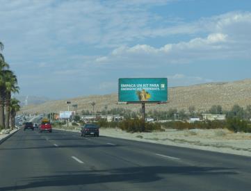 DATE PALM DR EL .25 MI S/O VISTA CHINO SF
