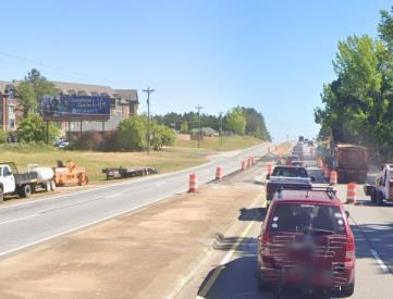 US-441/MACON HWY WS .19mi N/O HOG MOUNTAIN RD F/S - 1