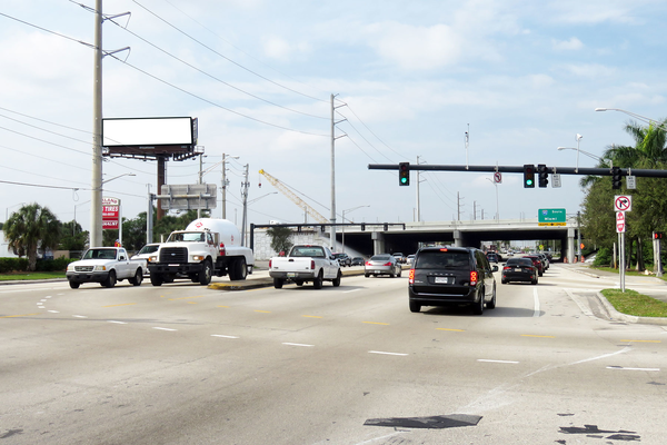 Oakland Park Blvd SS 200ft E/O I-95 F/E - 3