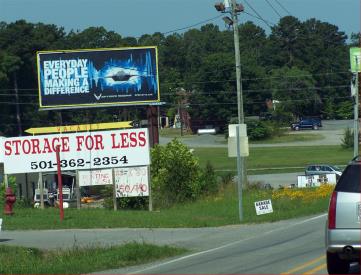 HWY 25B 375' N/O JOHNSON LN. @ FUNLAND