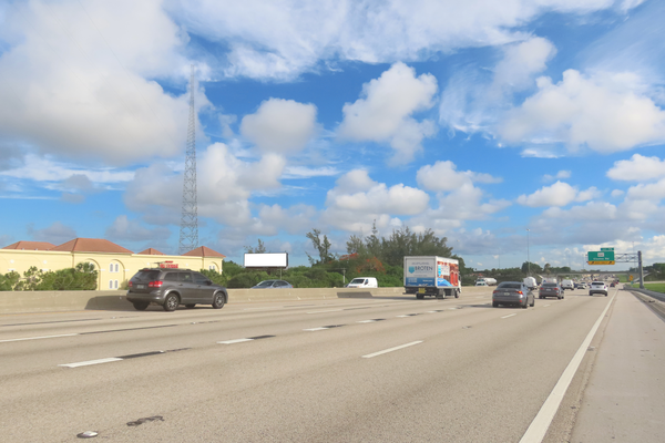 FL Tnpk WS 1100ft N/O Glades Rd F/S - 1